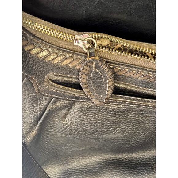 Brighton Shoulder Handbag Limited Edition Mon Amie Pewter Vintage - Picture 5 of 7